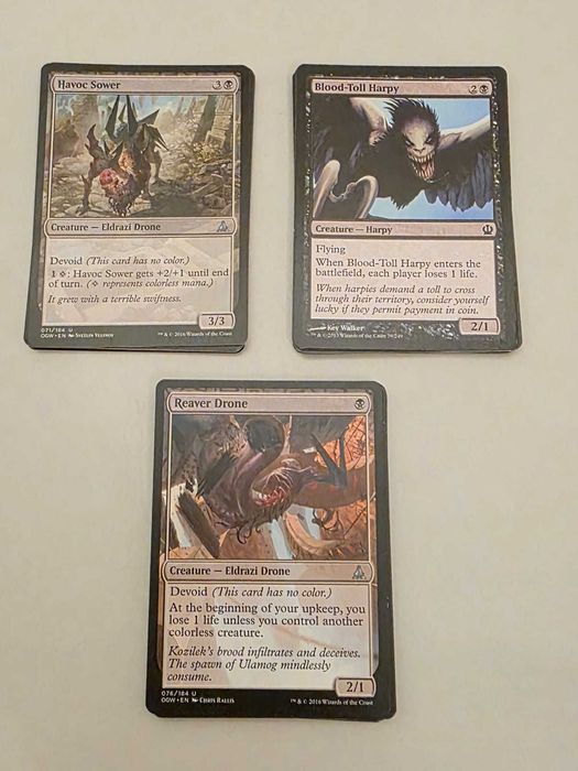 Cartas Magic - Pretas