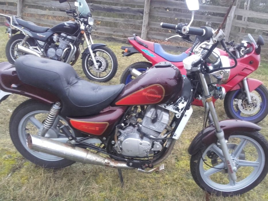 Hyosung ga125 ga 125 cruiser lagi zawieszenie bak koło felga części