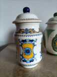 Conjunto de 3 potes de farmácia