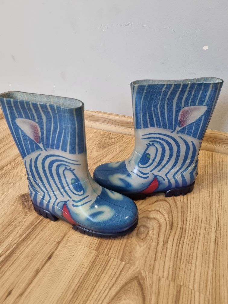Kalosze żyrafy 28/29 wkładka 18,5 cm gumiaki
