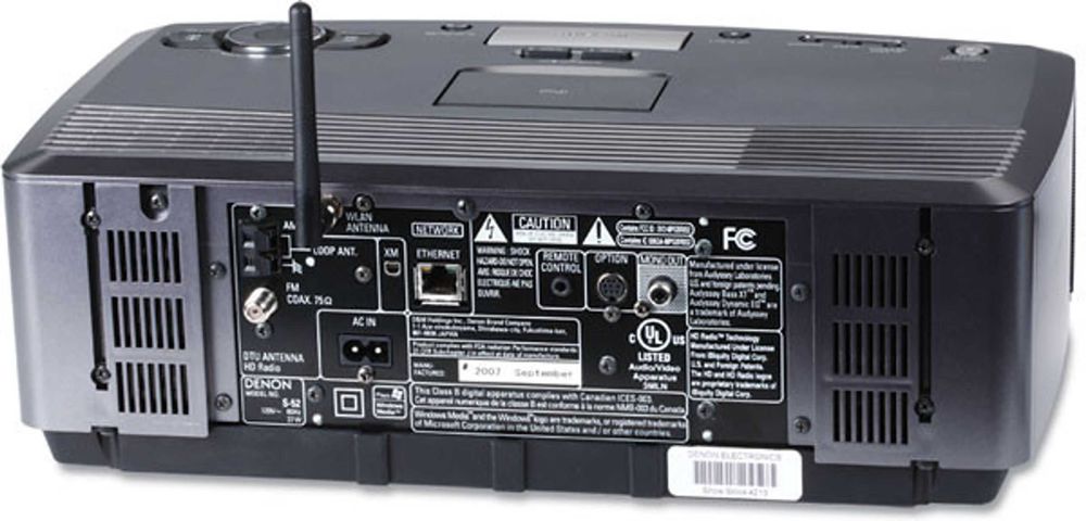 Amplituner z CD radio internetowe Denon S 52 z oryginalnym pilotem