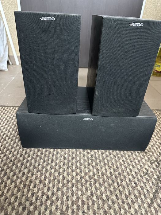 Głośniki Jamo - dwa S60SUR i jeden S50CEN