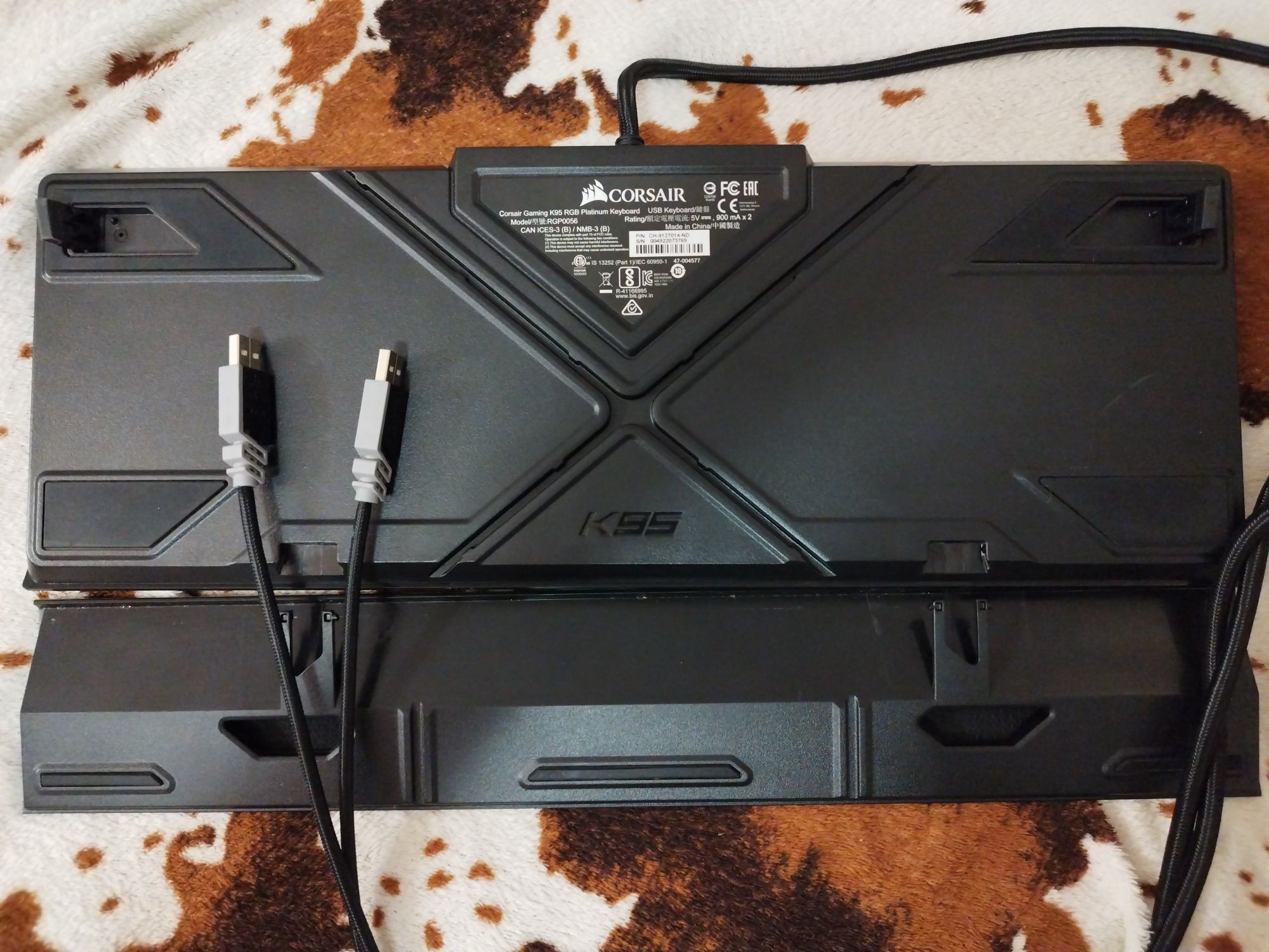 Клавиатура механическая Corsair K95 RGB Platinum