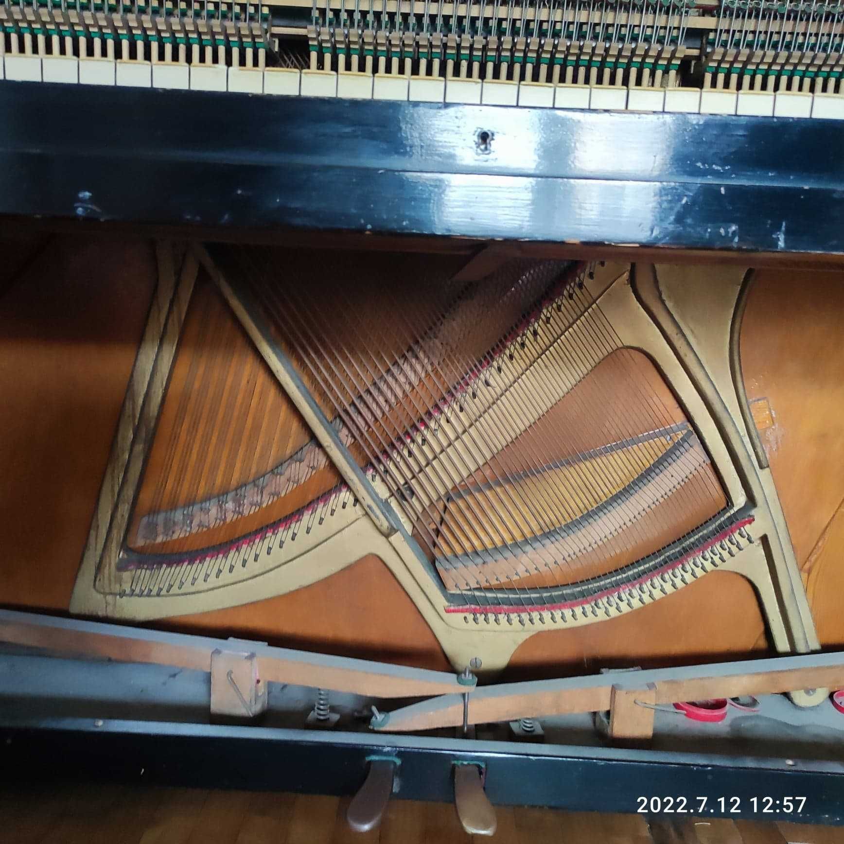 pianino niemieckie richard wagner + stołek