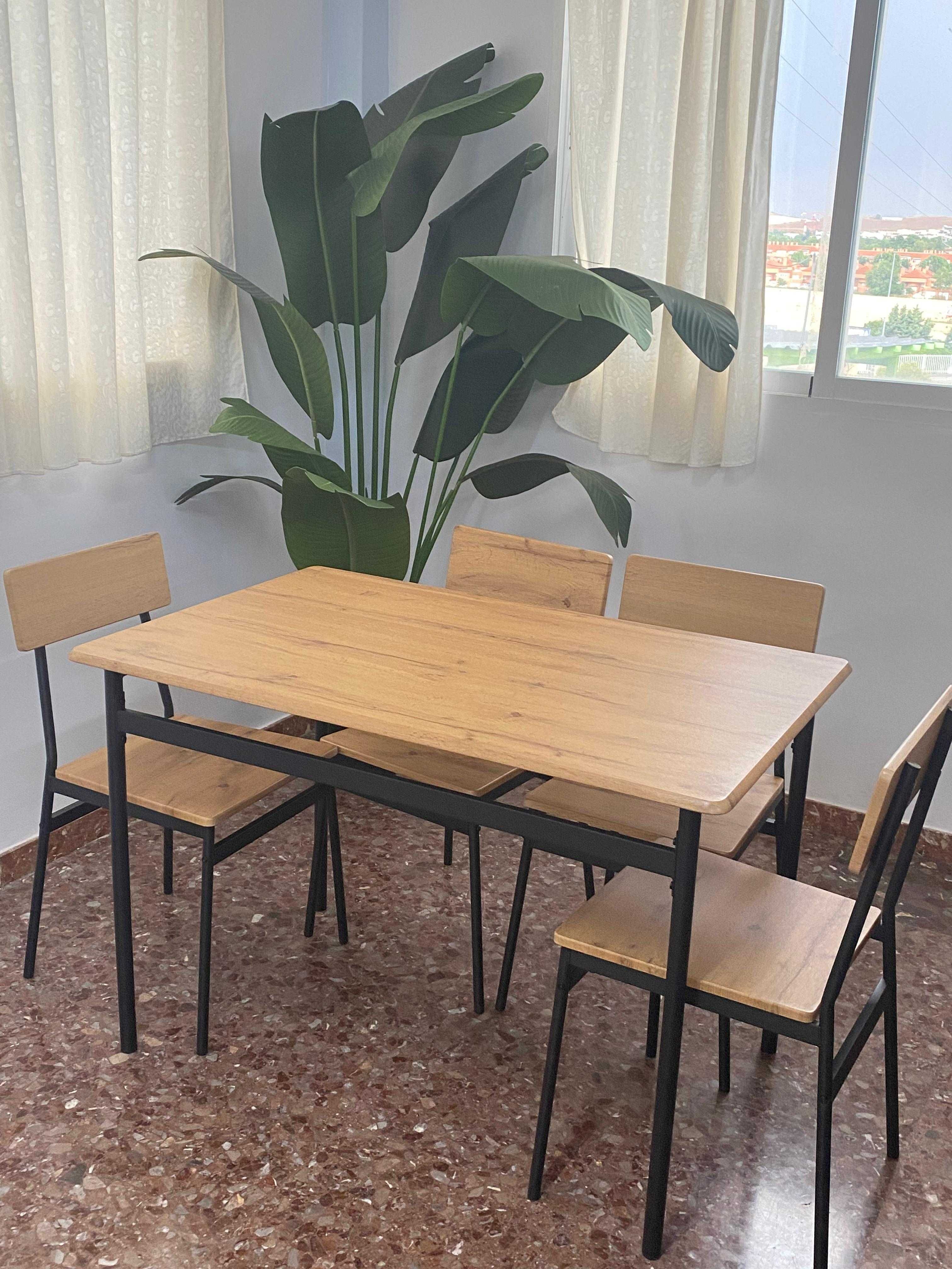 LIQUIDAÇÃO MESA + 4 CADEIRAS ECONÓMICAS ENVIO GRÁTIS PAGUE NA ENTREGA