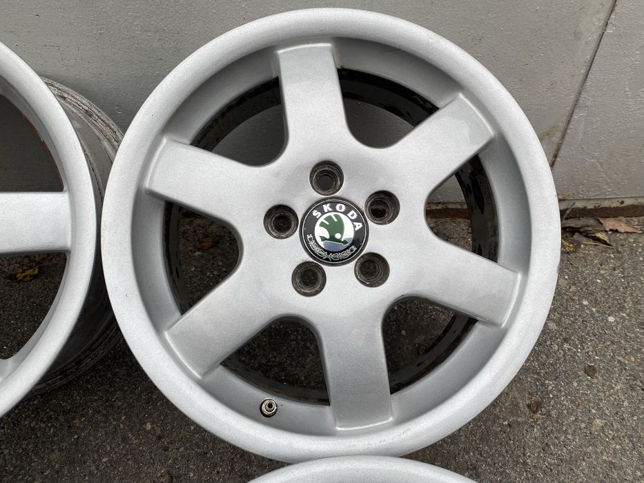5/100 r15 комплект дисків Skoda Fabia, Octavia, VW Polo, Bora, Golf