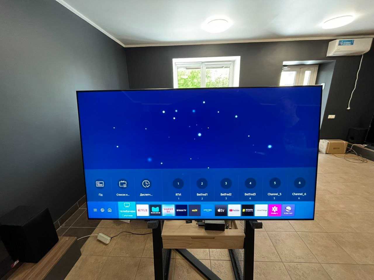65" 120Гц SAMSUNG QLED Сабвуфер СмартУкраїнський Q95T Німеччини Уцінка