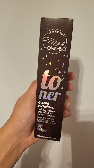 Toner do wlosow OnlyBio gorzka czekolada
