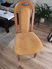 Sprzedam komplet krzeseł drewnianych