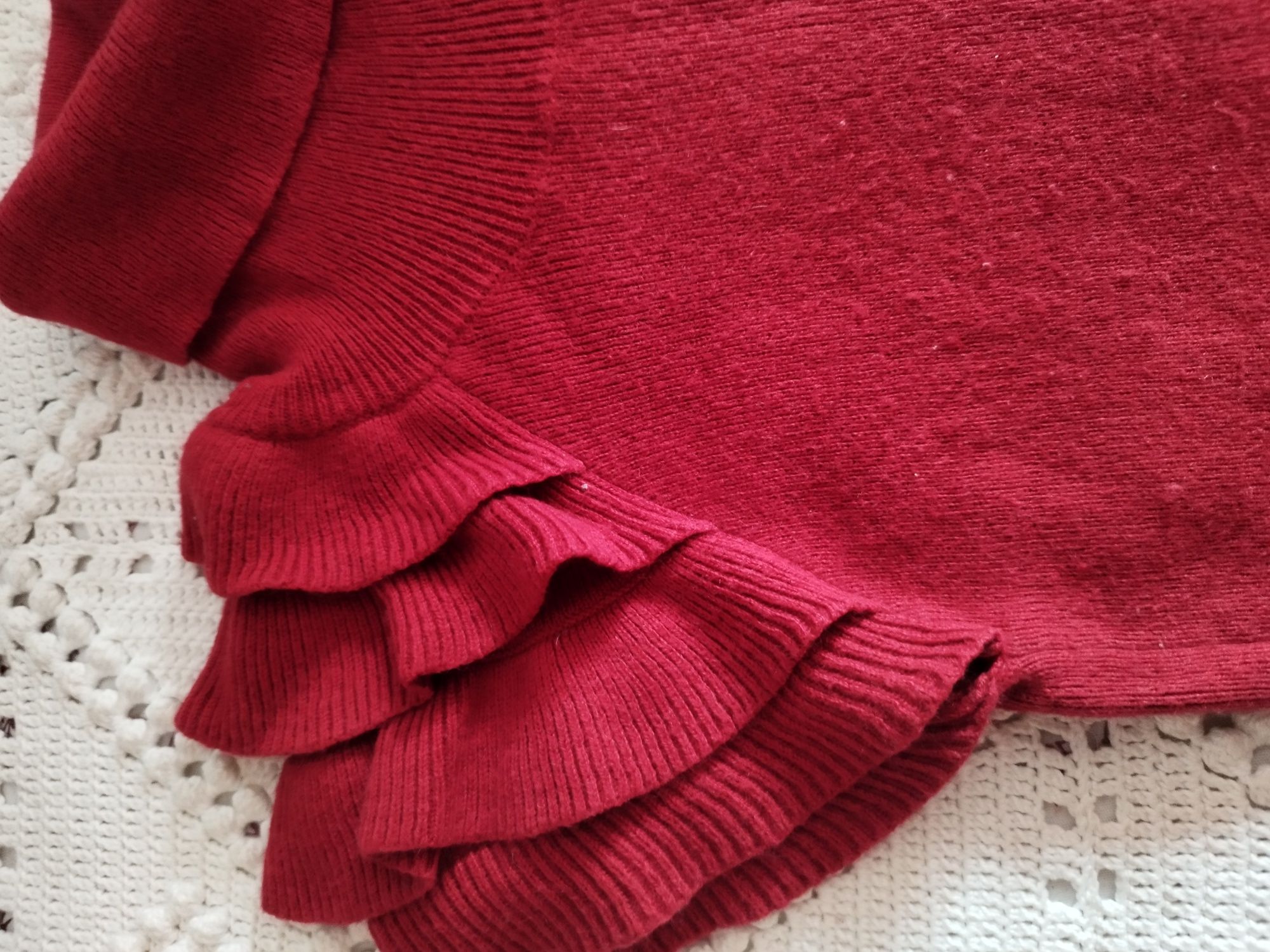 Vestido vermelho marca Mayoral