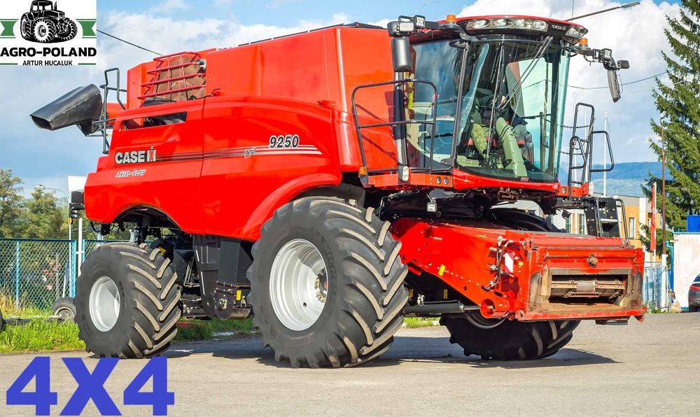 Комбайн CASE IH 9250 AFS - 2019 рік - 4X4-10,7м-GPS-AUTOPILOT- 2754м/г