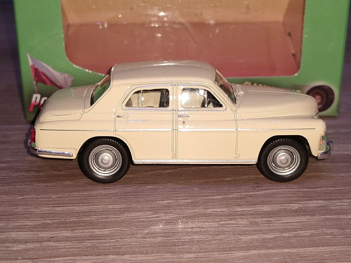 Warszawa 224/Welly/1:43/Beżowa/Nowa