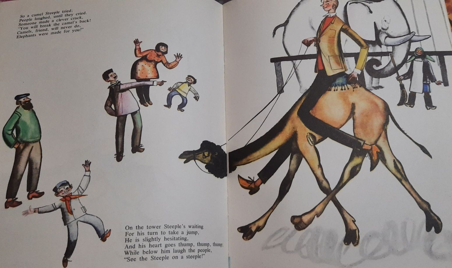 Радянська  дитяча книга англійською Uncle Steeple 1974