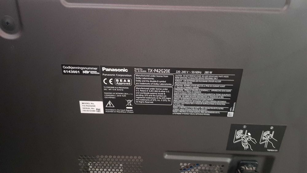 Panasonic Viera TX-P42G20E