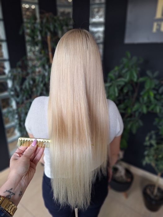 Keratyna Nanoplastia botox przedłużanie włosów Fryzjerstwo Nanoplastyk