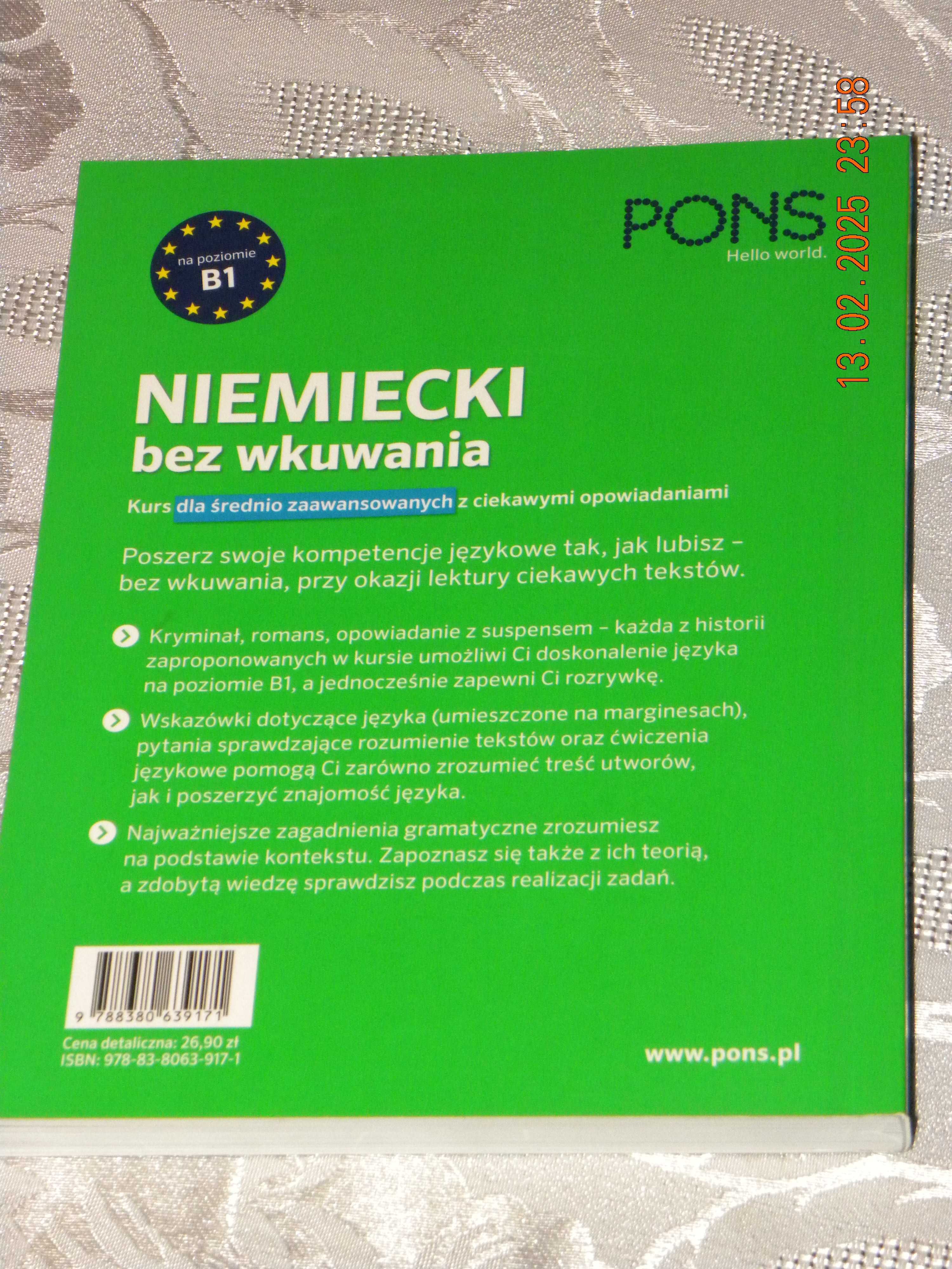 Niemiecki bez wkuwania B1; praca zbiorowa