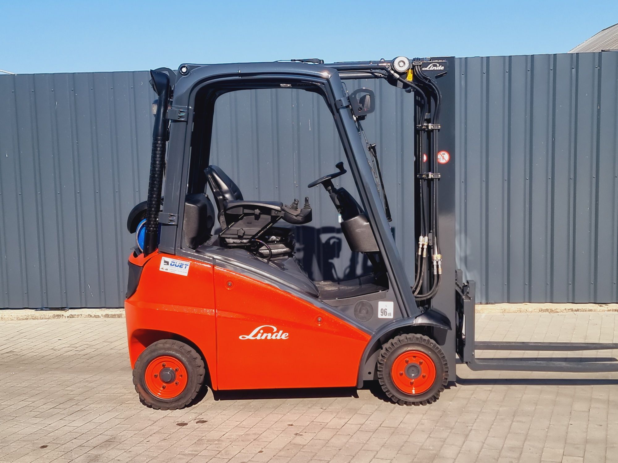 Wózek widłowy Linde H16t-01 * 14rok* triplex *wolny skok * 4,6 m/1.6t