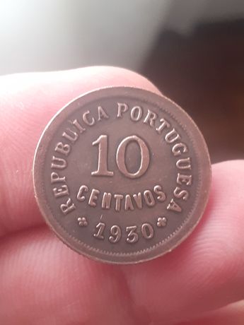 Rara 10 centavos 1930 muito rara  ver descrição