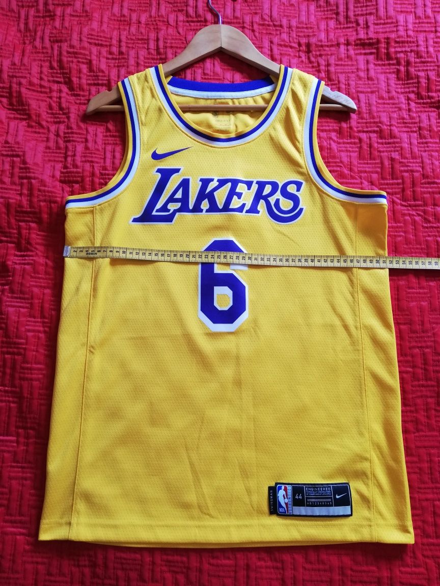 Jersey da NBA OFICIAL - LeBron James, Lakers (portes grátis)