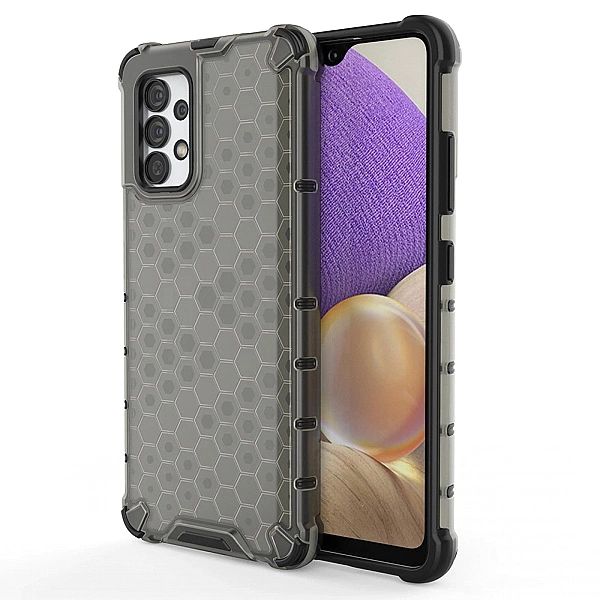 Honeycomb etui pancerny pokrowiec z żelową ramką Samsung Galaxy A03s (