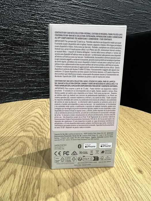 Ray-Ban Meta Headliner Gen 2 Shiny Black/Sapphire хамелеон RW4013