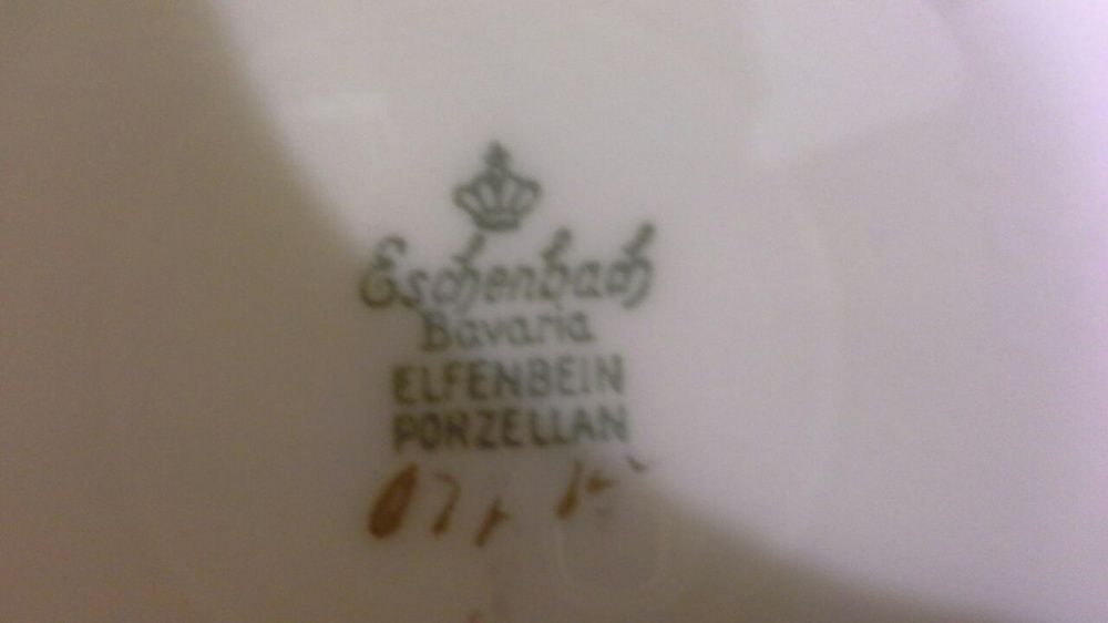 Wazon Elfenbain, ESCHENBACH Bavaria, Porcelanowy wazon na kwiaty