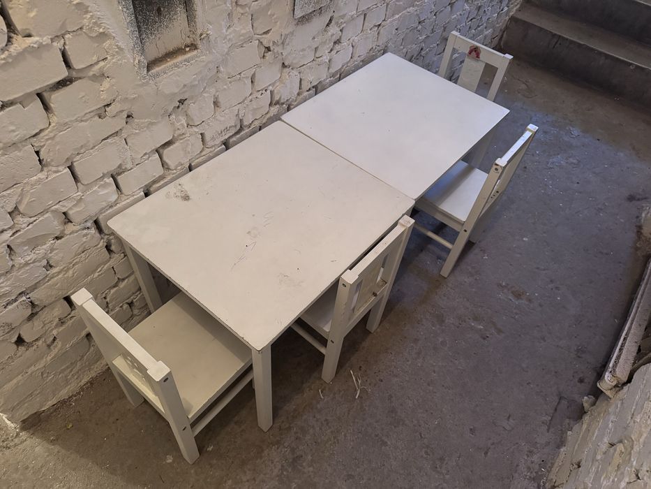 Ikea kritter stoliki i krzesełka