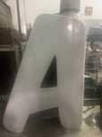 Letras monobloco vintage 120cm