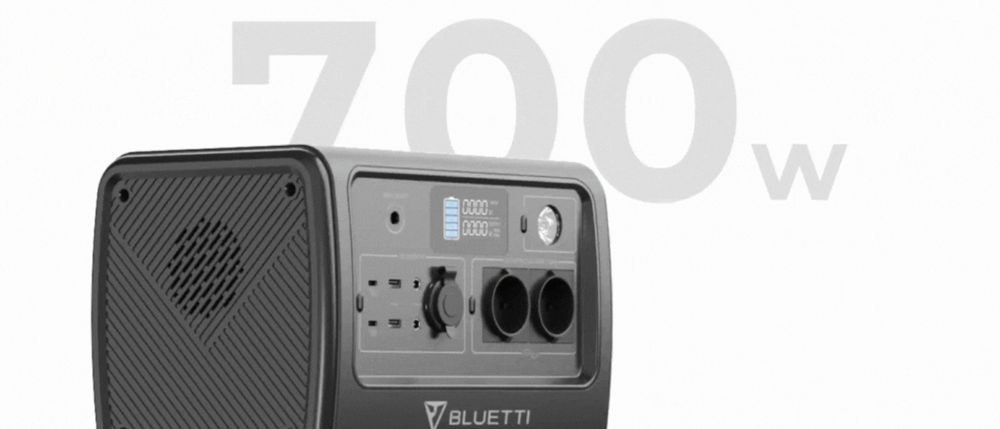 Гарантія рік, Зарядна станція Bluetti EB70 ємність 716 Вт.год