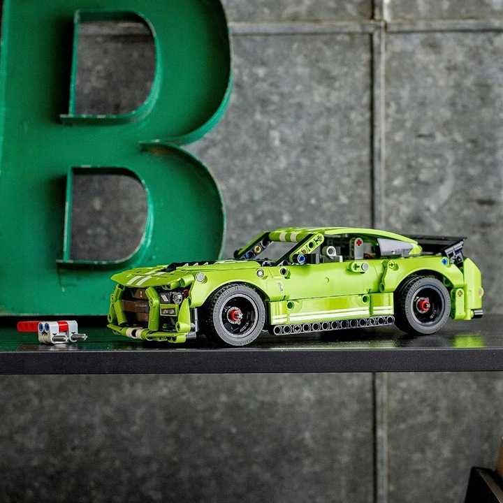 LEGO Technic Ford Mustang Shelby GT500 Zielony Sportowy Samochód AR