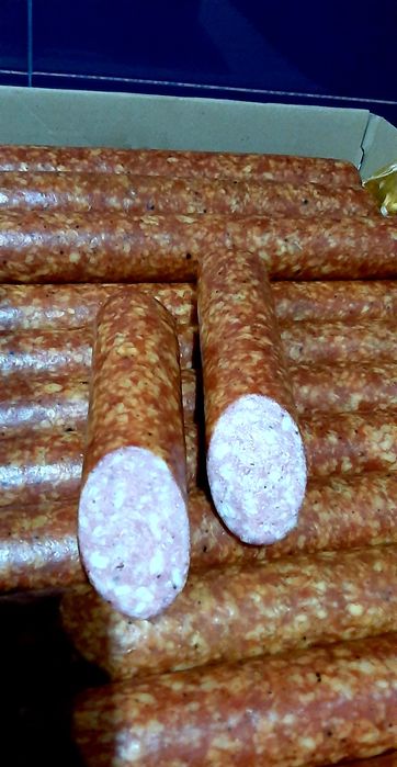 Домашні копченості Ковбаси Сосиски