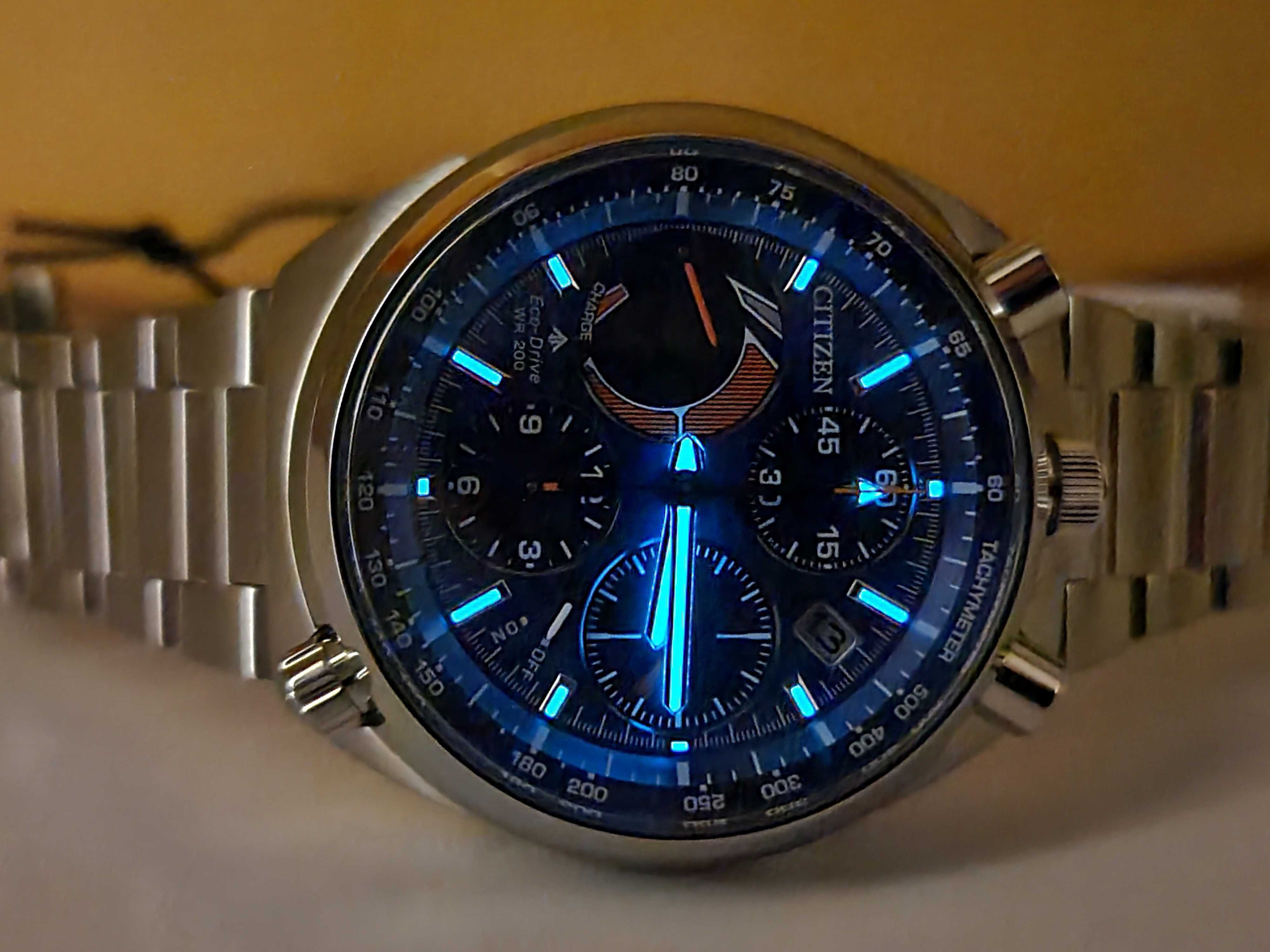 Чоловічий годинник часы Citizen Promaster AV0070-57L Bullhead Sapphire