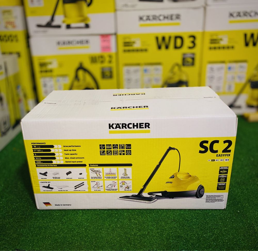 Пароочиститель Karcher SC 2 EasyFix, Premium, deluxe, новый, гарантия!