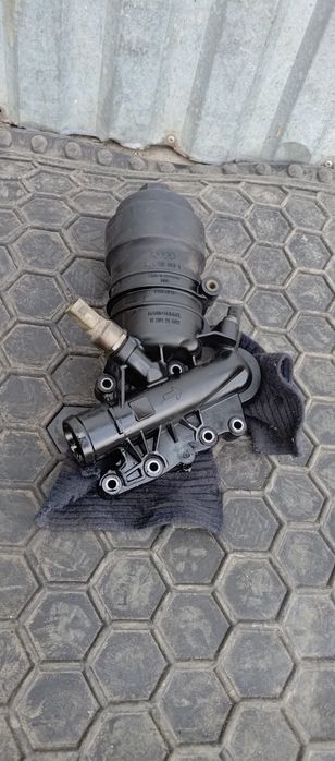 Корпус масляного фільтра Audi q7 4m A6 a7 ауді ку7 кю7 3.0tdi crtc