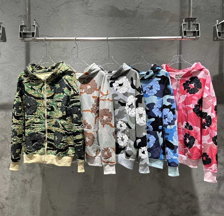 Кофта Denim Tears Bape ‼️БЕЗ ПРЕДОПЛАТЫ‼️ кофта деним тирс зипка бейп