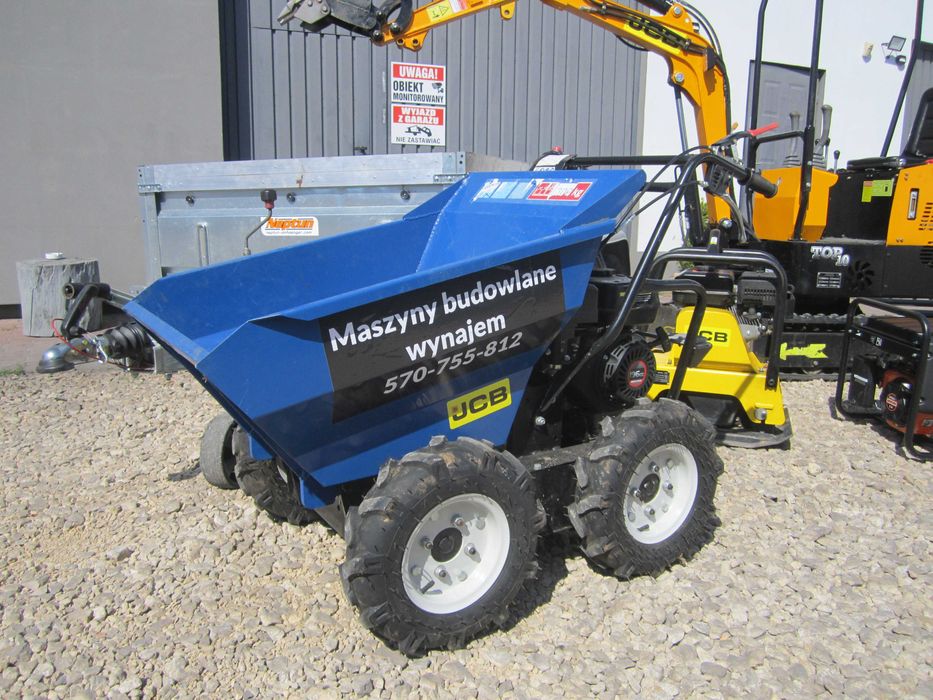 Wynajem-Przyczepa Transportowa.  Pod Minikoparke.Dmc 1300kg.Na kat.B