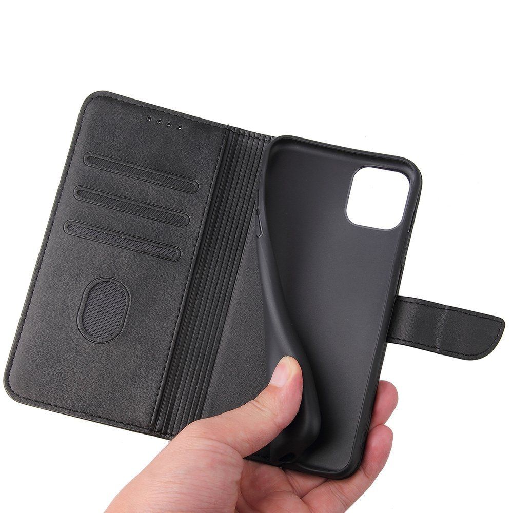 Etui Magnet Case Wallet Portfel Z Klapką + Szkło Iphone 11 Pro Max