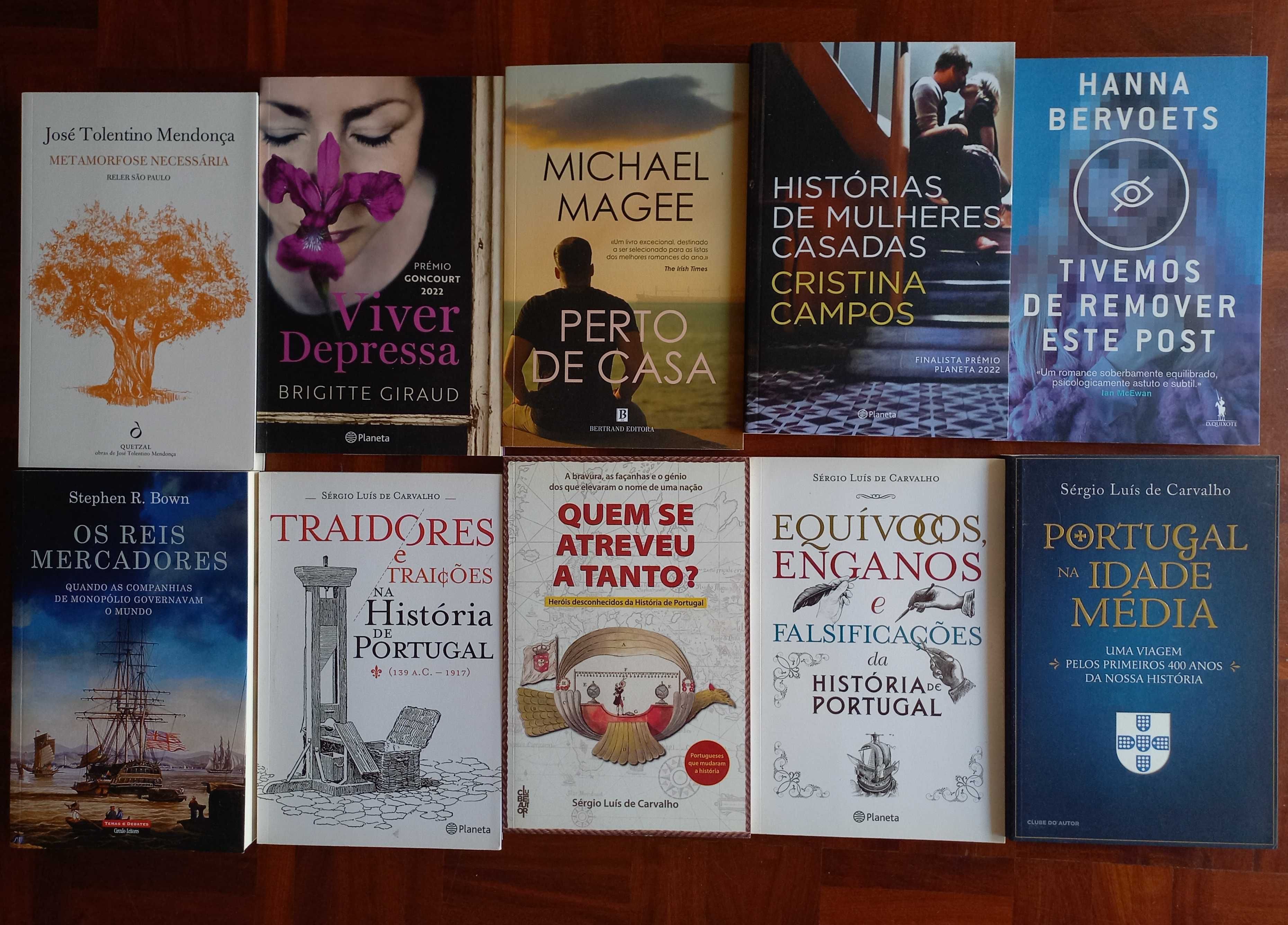 Lote de 70 livros