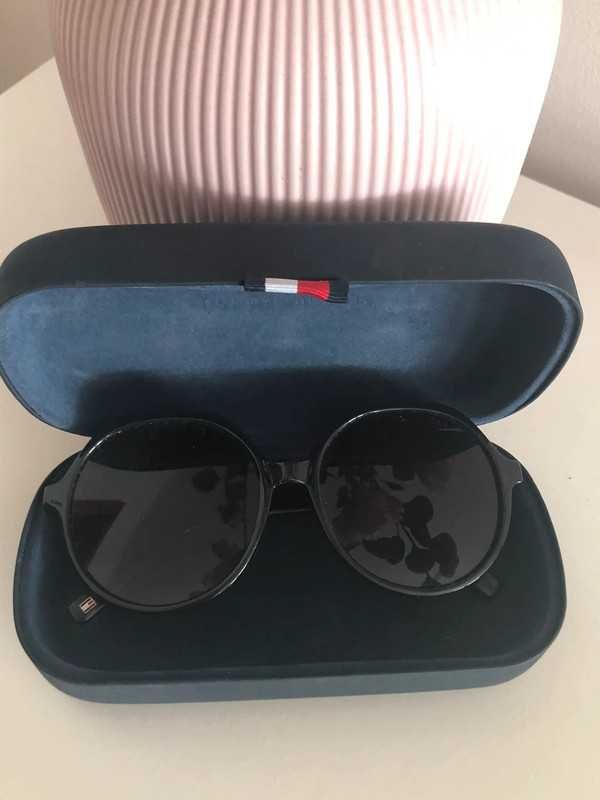 Tommy Hilfiger damskie okulary i etui