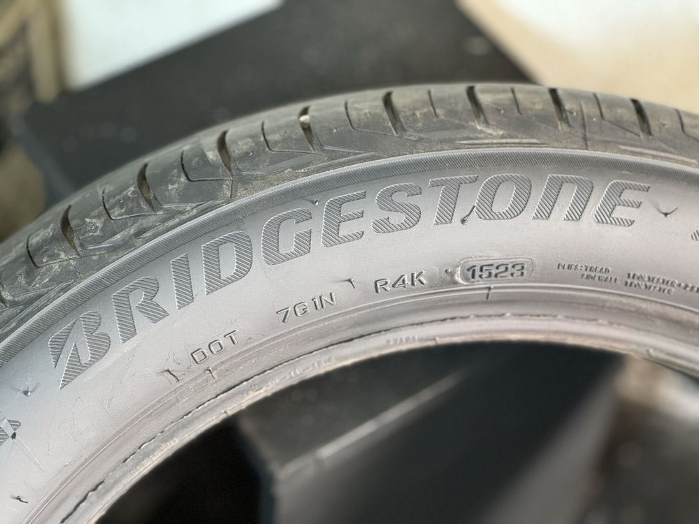 R18 225/50 пара літніх шин Bridgestone Turanza T001 стан нових 2023