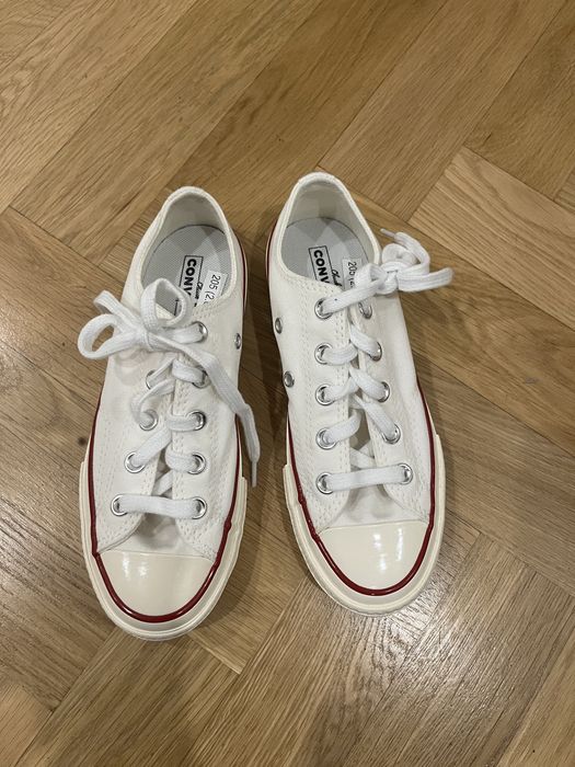 Converse białe 33,5 nowe. Dlugosc wkladki 23,5 cm