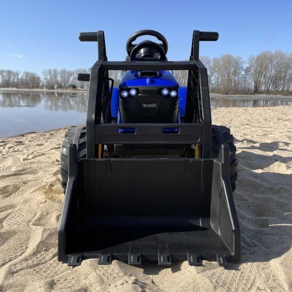 TRAKTOR Koparka NEW HOLLAND 24V 600W Ciągnik Auto Akumulator RC DZIECI