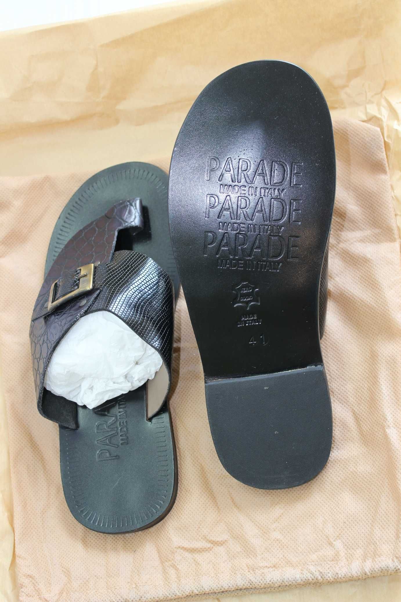 Вьетнамки, шлёпки Parade. Италия.  Р 41,43,44,45