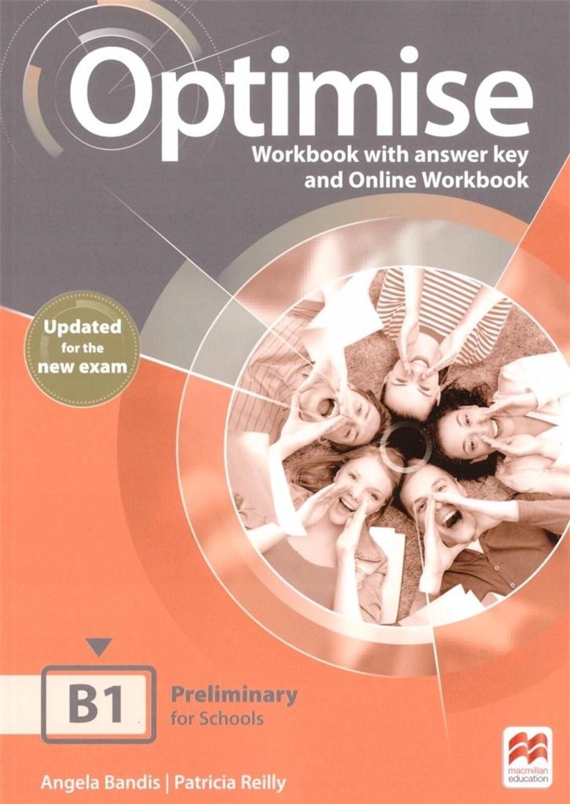 Optimise B1 Update ed. Wb with key + online Macmillan Angela Bandis