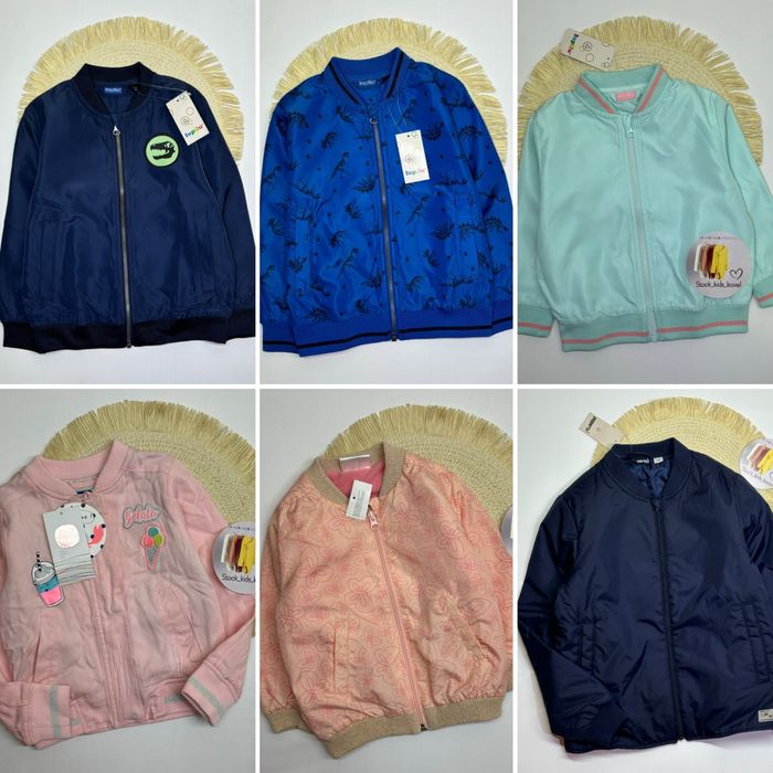 Куртки, дощовики, комбенізони, жилетки Lupilu та інші 56-164 розміри