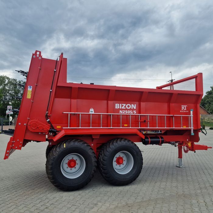 Rozrzutnik skorupowy Roltrans 10 t N250S/5, solidne wykonanie
