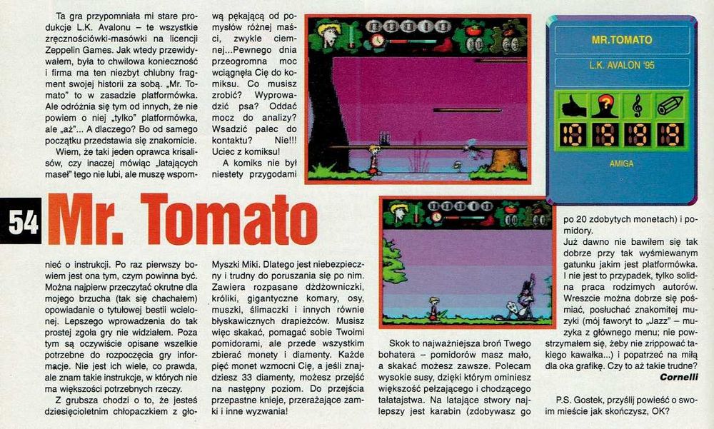 LK Avalon gry Atari PC Skaut Kwatermaster Sołtys Mr. Tomato + Darkmoon