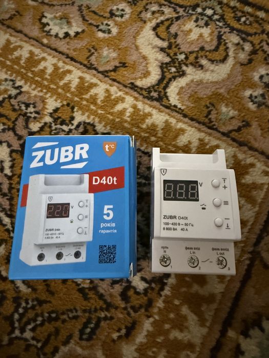 Реле напруги Zubr D40T