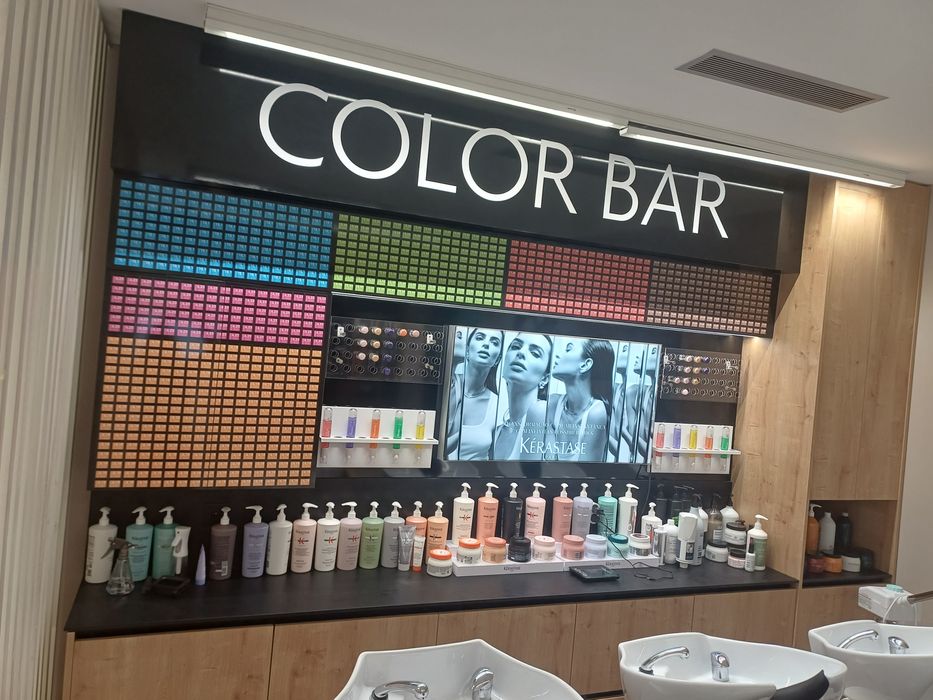 Movel cabeleireiro "color bar"