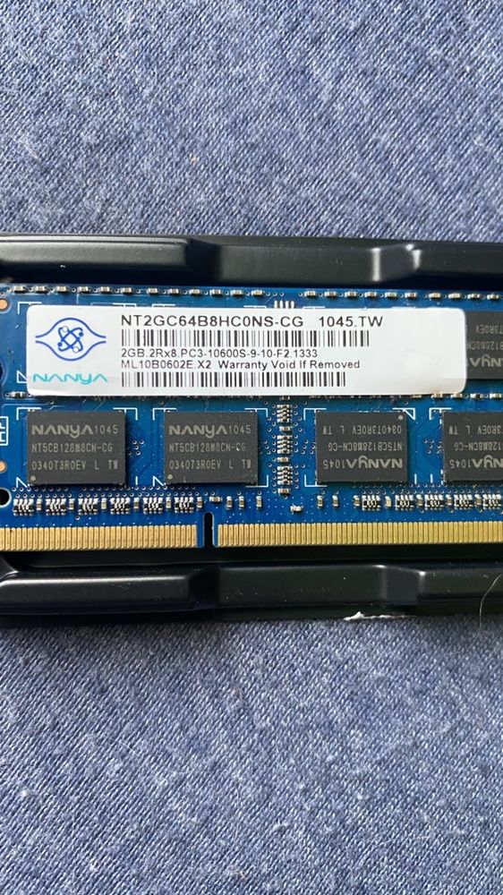 Pamięć Ram DDR3 1333MHz 1.5V PC3 SODIMM